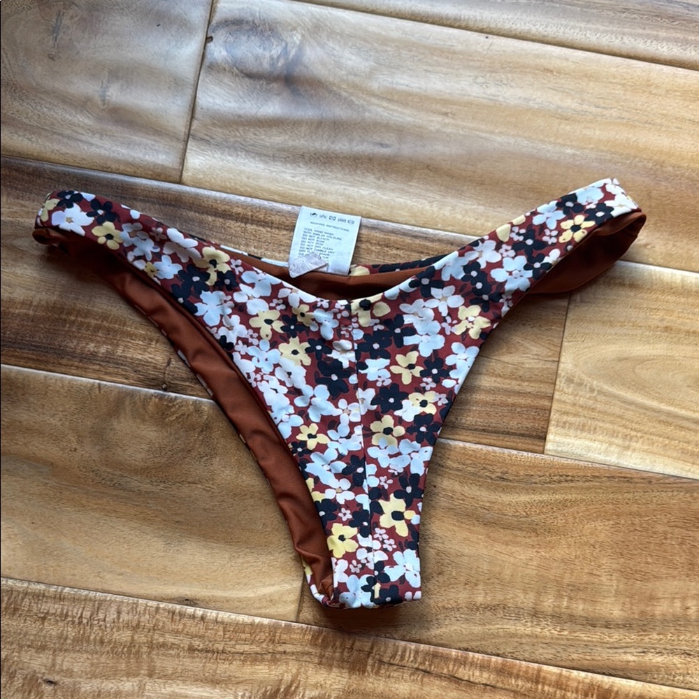 Charlie Holiday Multicolor Floral Bikini Bottom